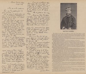 De Commune van Parijs, Gustave Flourens (zwart-wit foto)