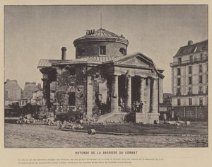 De Commune van Parijs, Rotonde van de Barrière du Combat