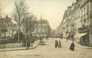 La Rue de Strasbourg, Caen
