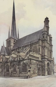Les Riceys, Kerk van Ricey-Bas, Ensemble NW