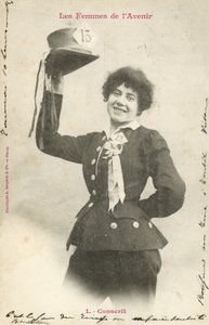 Militaire Dienstplichtige, Vrouw van de Toekomst door French Photographer