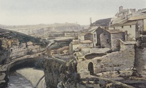 Minerve, Uitzicht vanaf de rand van de Cesse door French Photographer