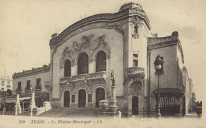 Gemeentelijk Theater, Tunis, Tunesië