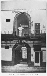 Nieuw-Caledonië, Isle of Nou, Huis van Detentie, uit La Depeche Coloniale, 1903