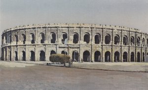 Nimes, Arena, Exterieur overzicht