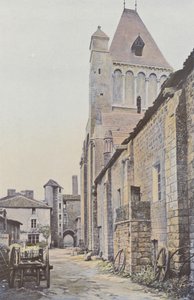Nouaille, Oude Abdij