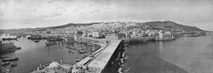 Panorama van Algiers door French Photographer