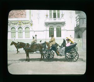 Parijse Expositie: Paleis voor Decoratieve Kunsten, Parijs, Frankrijk, 1900 door French Photographer
