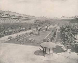 Parijs: Tuin van het Palais Royal door French Photographer