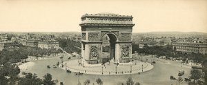 Parijs, De Triomfboog, het Graf van de Onbekende Soldaat en het Plein van de Ster door French Photographer