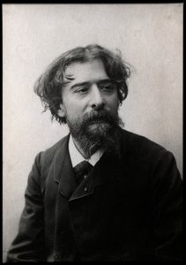 Portret van Alphonse Daudet door French Photographer
