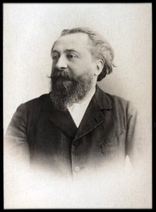 Portret van Catulle Mendes (1841-1909), Franse dichter