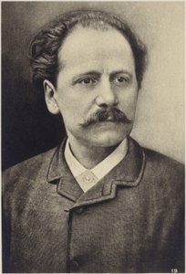Portret van Jules Massenet door French Photographer