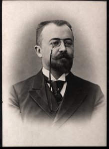 Portret van Marcel Prevost (1862-1941), Franse auteur en toneelschrijver