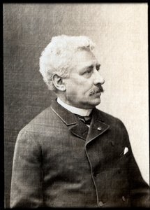 Portret van Olivier Metra (1830-1889), Franse dirigent en componist door French Photographer