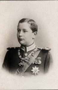 Portret van Prins Eitel Friedrich van Pruisen (1883-1942) door French Photographer