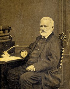 Portret van Victor Hugo in 1872