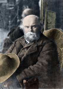 Portret van de dichter Paul Verlaine (1844-1896)