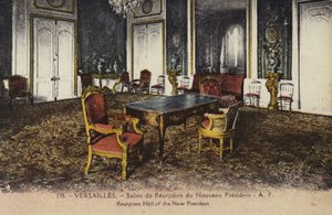 Ontvangsthal van de nieuwe President, Paleis van Versailles door French Photographer
