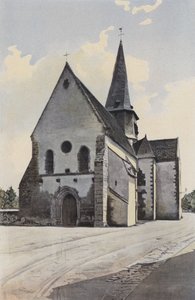 Saint-Outrille, Kerk, Zuidwestaanzicht