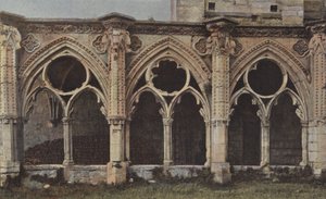 Soissons, ruïnes van het klooster Saint-Jean-des-Vignes (gevel N)
