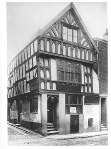 Het huis in Bournville, ca. 1900