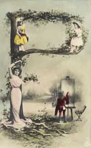 De letter P door French Photographer