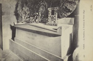 Het Pantheon, Parijs, Graf van Victor Hugo door French Photographer