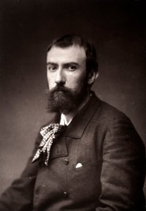 De kunstenaar Henri Lerolle geportretteerd ter gelegenheid van de Salon van Parijs in 1885