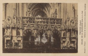 Troyes, Aube, Eglise De La Madeleine door French Photographer