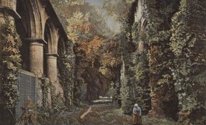 Valmont, Ruïnes van de oude abdij