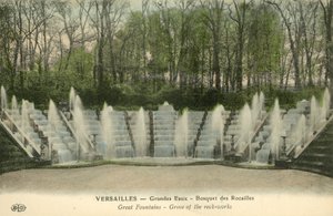 Versailles, Grand Eaux, Bosquet De Rocailles door French Photographer