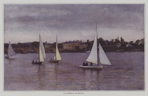 Uitzicht op Meulan-en-Yvelines, Parijs