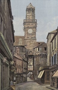 Vire, Klokpoort, buitenzijde van de stad door French Photographer