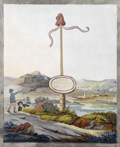 Een Franse grens ten tijde van de revolutie van 1789: 