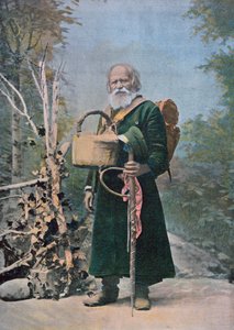 Een Russische pelgrim, begin twintigste eeuw