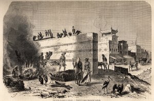 Een begrafenisscène in Calcutta
