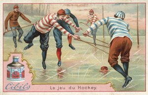 Een hockeywedstrijd door French School