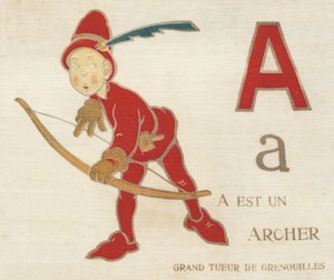 A is een grote kikkermoordenaar Boogschutter