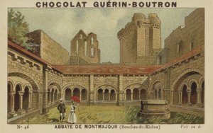 Abdij van Montmajour, Bouches-du-Rhone door French School