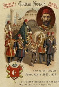 Abdul Hamid II, sultan van het Ottomaanse Rijk door French School