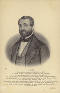 Adolphe Adam, Franse componist en muziekcriticus (1803-1856)