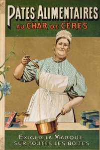 Advertentie voor Au Char de Ceres pasta, ca. 1900 door French School