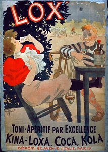 Advertentie voor Lox, Toni-Aperitief Par Excellence, Parijs