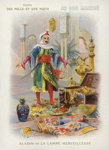 Aladdin en de wonderlamp door French School