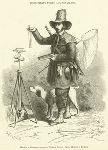 Albert de la Marmora op reis