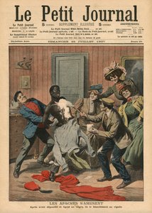 Apachen hebben plezier, illustratie uit 