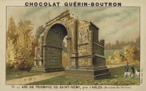 Triomfboog van Saint-Remy, nabij Arles, Bouches-du-Rhone