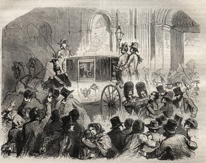Arrestatie van Louis Alibaud na zijn moordaanslag op Louis-Philippe I, koning van de Fransen, 25 juni