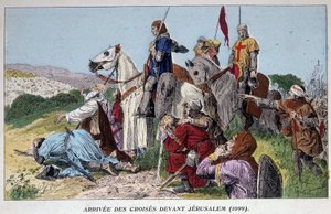 Aankomst van de kruisvaarders voor Jeruzalem (1099)